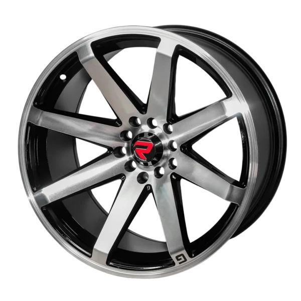 Aro 17″ | 8115 17×9.0 – 10×100+114.3 Black Machined Face