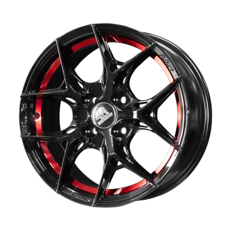 Aro 15″ | X151076 15×6.5 – 4×100 BLACK RED + UC