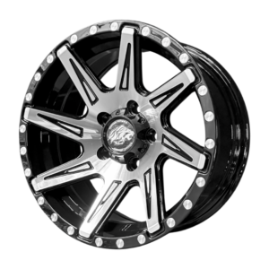 Aro 15″ | 8116 15x7-5x114.3 BLACK MACHINED FACE MILLING HOLES