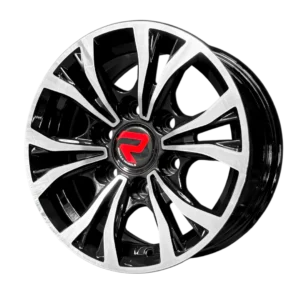 Aro 15″ | QC1945 15×7.0 6X139.7 BLACK MACHINED FACE