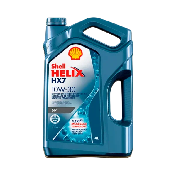 SHELL HELIX HX7 SAE 10W30 SINTÉTICO