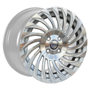 MK-2659 15"X6.0 ET 35 (73.1) PCD:4X100 GREY MACHINE FACE