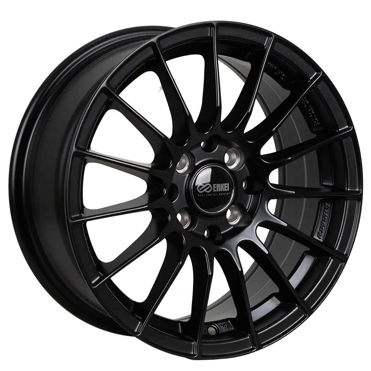MK-6619 15"X6.5 ET 35 (73.1) PCD:8*100/114.3 MATTE BLACK