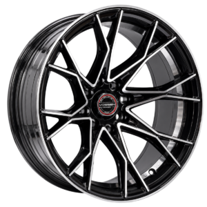 MK-9958 15"X8.0 ET 15 (73.1) PCD:4X100/114.3 BLACK MACHINE